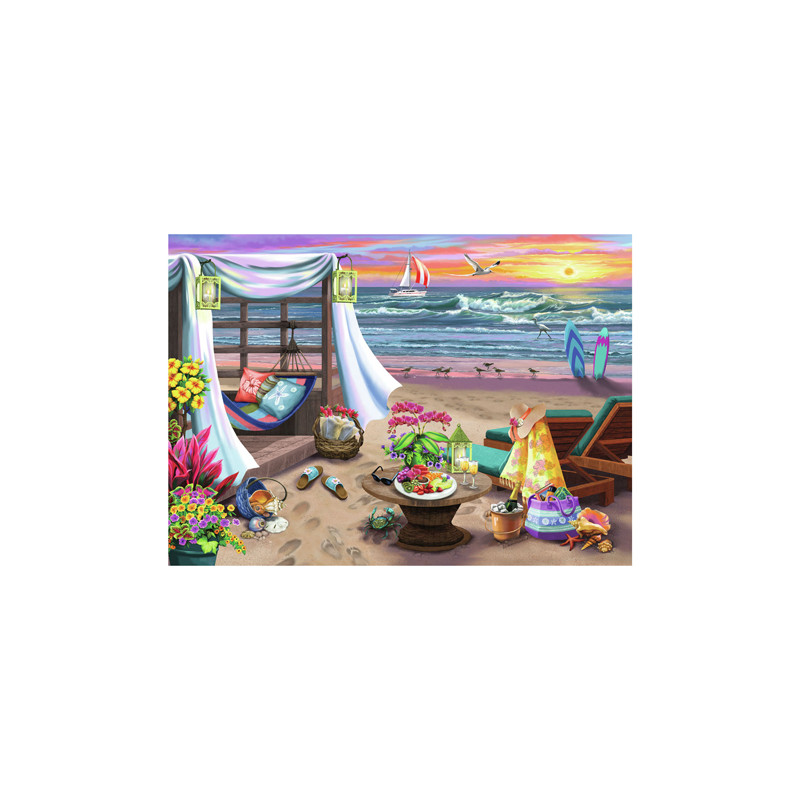 Ravensburger - Jigsaw puzzle Beach evening, 500 pcs. 167920