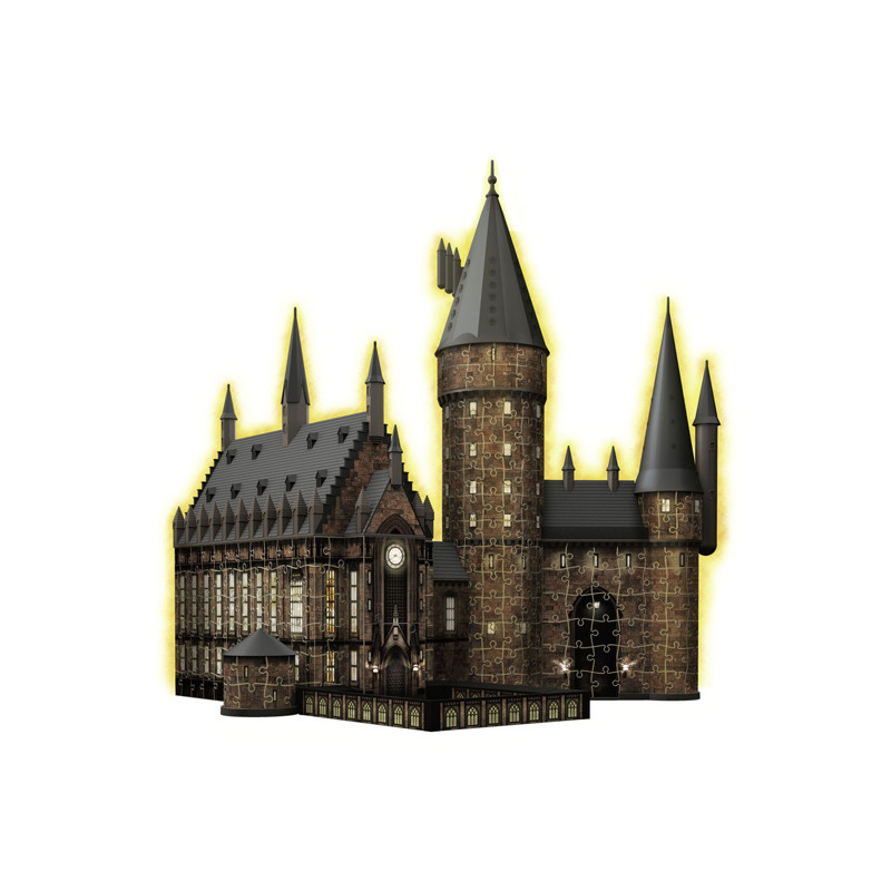 Ravensburger - 3D Puzzle Harry Potter Hogwarts The Great Hall (Night Edition 115501