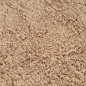 Tapis de salle de bain 2 pcs Tissu Beige