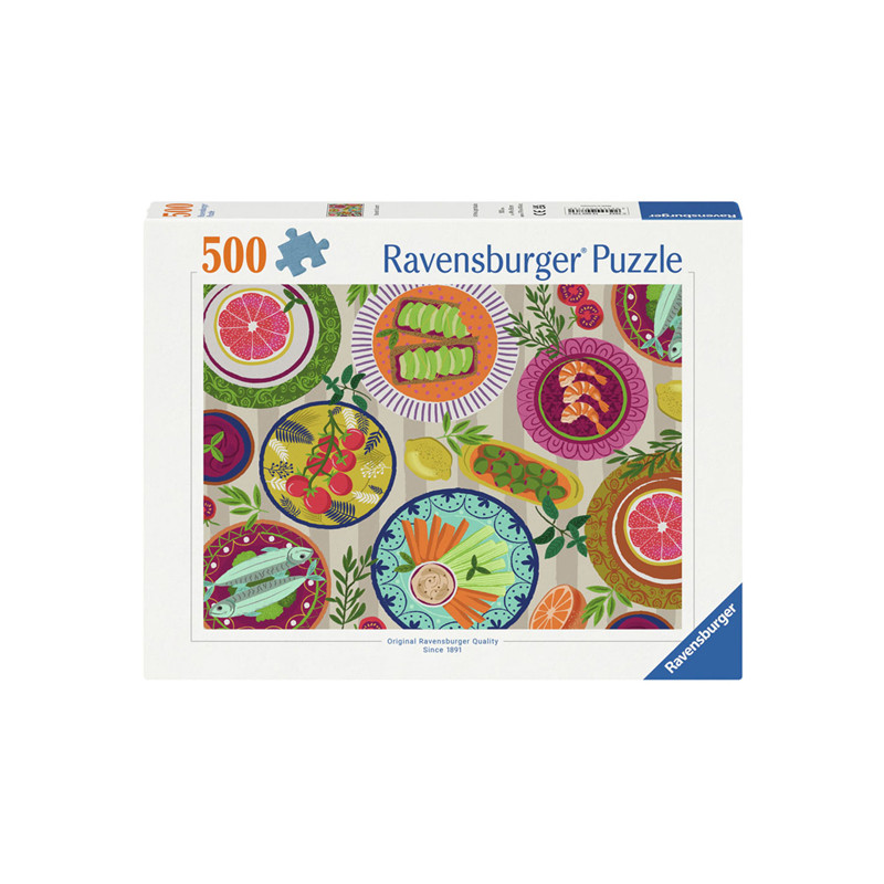 Ravensburger - Jigsaw puzzle Leckeres Picnic, 500 pcs. 120007760