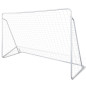 Filets de but de football Acier 2 pcs 240x90x150 cm