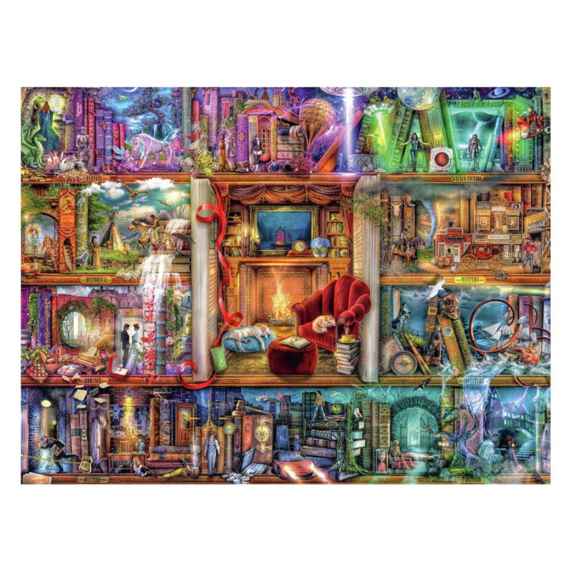 Ravensburger - Jigsaw puzzle The Great Library, 1500 pcs. 120001904