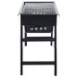 Barbecue portable de camping Acier inoxydable 60x22,5x33 cm