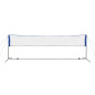 Filet de badminton avec volants 500 x 155 cm