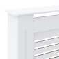 Cache radiateur MDF Blanc 205 cm