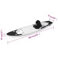 Ensemble de planche SUP gonflable Noir 300x76x10 cm