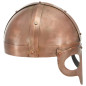 Casque de viking de réplique antique pour GN Cuivre Acier