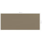 Tapis de tente 250x600 cm Taupe