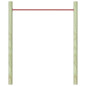 Barre de retournement 125 cm Acier Rouge