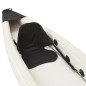 Kayak gonflable noir 375x72x31 cm polyester