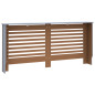 Cache radiateur anthracite 172x19x81,5 cm MDF