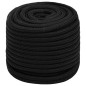 Corde de travail Noir 16 mm 100 m Polyester