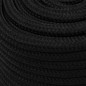 Corde de travail Noir 16 mm 100 m Polyester