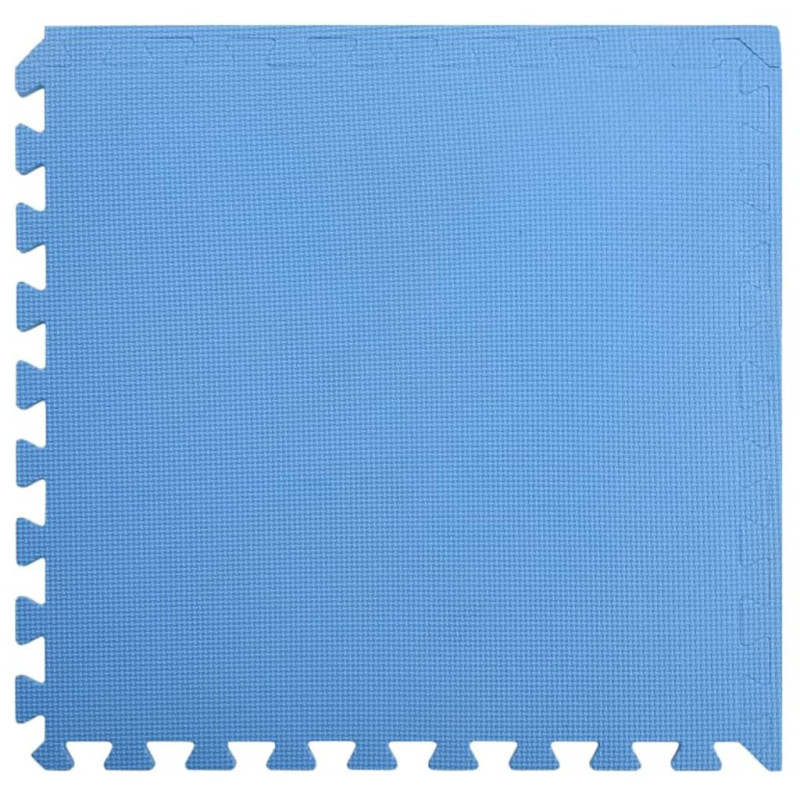 Tapis de sol 12 pcs 4,32㎡ Mousse EVA Bleu