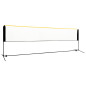 Filet de badminton réglable 500x103x94 158 cm Métal 