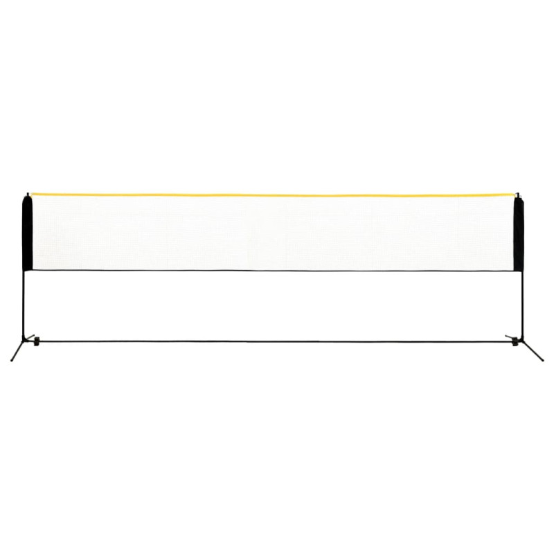 Filet de badminton réglable 500x103x94 158 cm Métal 