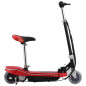  Trottinette pour enfants avec selle et LED 120 W rouge