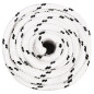 Corde de travail Blanc 16 mm 100 m Polyester