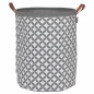 Sealskin Panier à linge Diamonds Gris 60 L 362302012