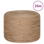 Corde de jute 25 m de long 8 mm d épaisseur