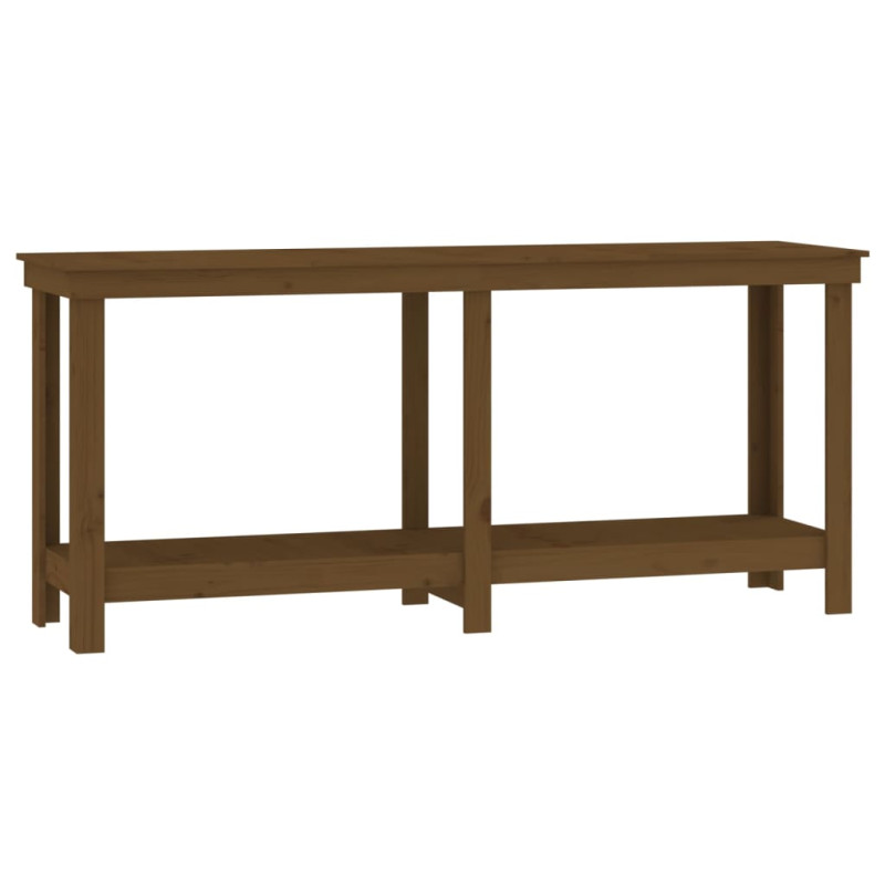 Banc de travail Marron miel 180x50x80 cm Bois de pin massif