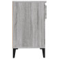 Armoire à chaussures Sonoma gris 102x36x60 cm Bois d ingénierie