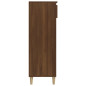 Armoire à chaussures Chêne marron 40x36x105cm Bois d ingénierie