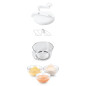 Metaltex Moulin alimentaire 4 pcs 3 en 1 Torpedo