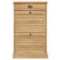 Armoire à chaussures VIGO 60x35x96 cm bois massif de pin