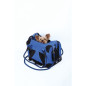 Sac de transport - M PETS - REMIX 2 en 1 Bleu - 41 x 28 x 28 cm - Pliable - Léger - Ceinture baudrier