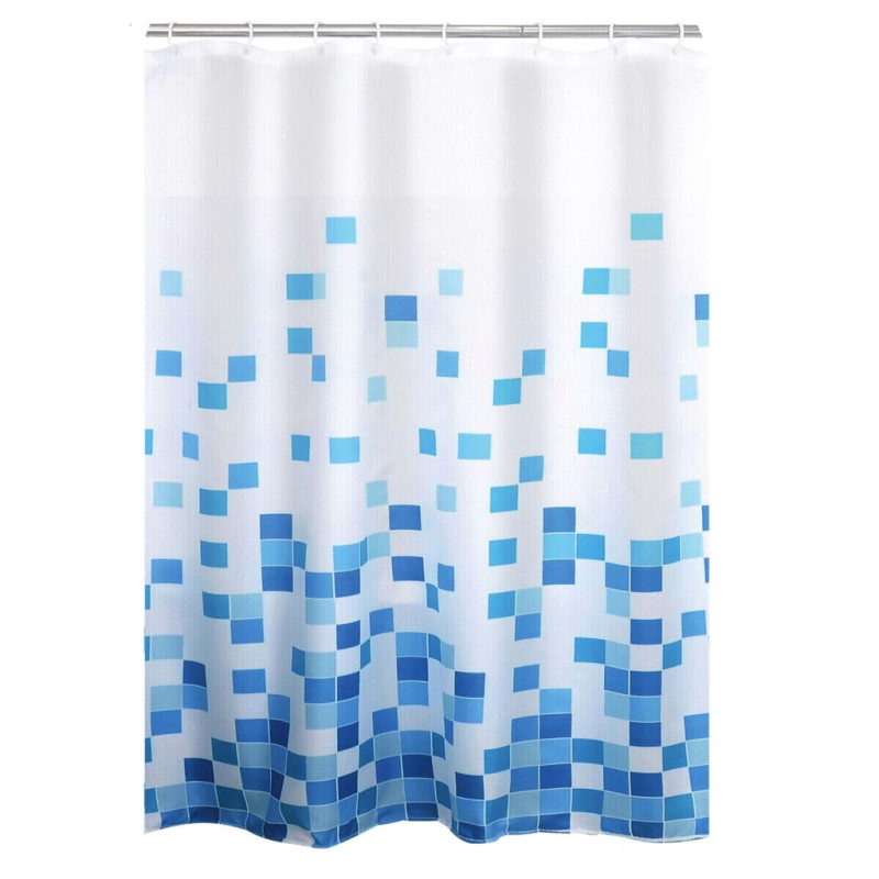 RIDDER Rideau de douche Cubes Textile