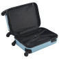 Valise rigide Bleu ABS