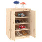 Armoire à chaussures 60x35x80 cm Bois de pin massif