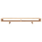 Support pour moniteur 100x27x14 cm Bois de pin solide