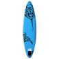 Ensemble de planche SUP gonflable 366x76x15 cm bleu