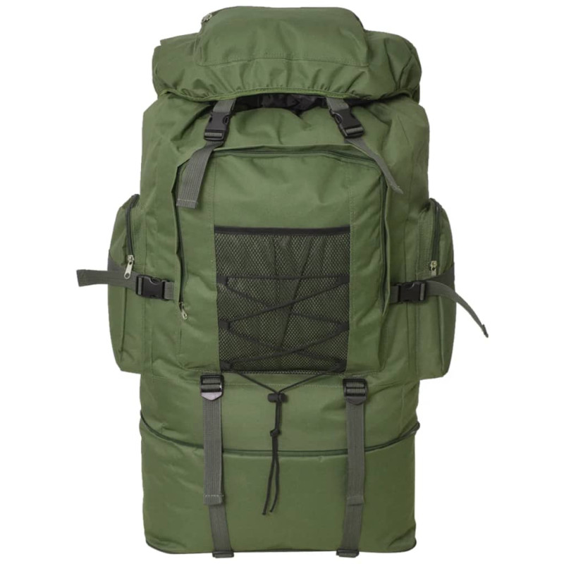 Sac à dos en style d armée XXL 100 L Vert