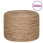 Corde de jute 250 m de long 8 mm d épaisseur