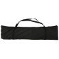 Filet de baseball portable noir rouge 215x107x216 cm polyester