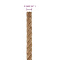 Corde de jute 250 m de long 6 mm d épaisseur