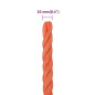 Corde de travail Orange 10 mm 25 m Polypropylène