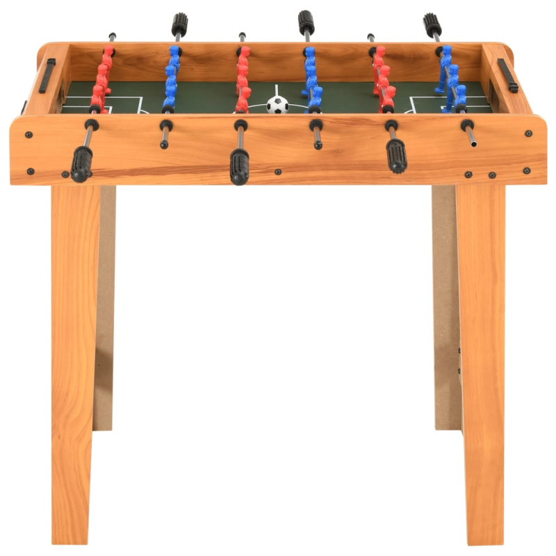 Mini table de football 69x37x62 cm Érable