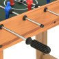 Mini table de football 69x37x62 cm Érable