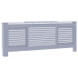 Cache radiateur MDF Gris 205 cm