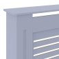 Cache radiateur MDF Gris 205 cm