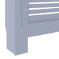 Cache radiateur MDF Gris 205 cm