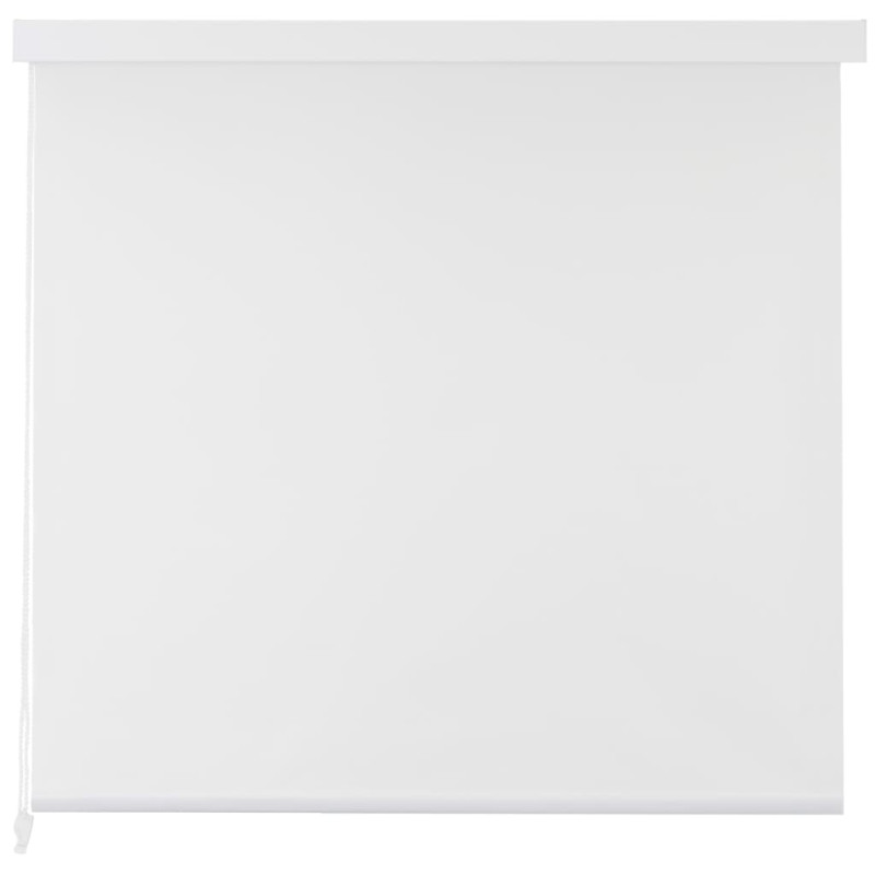 Store roulant de douche 80x240 cm Blanc