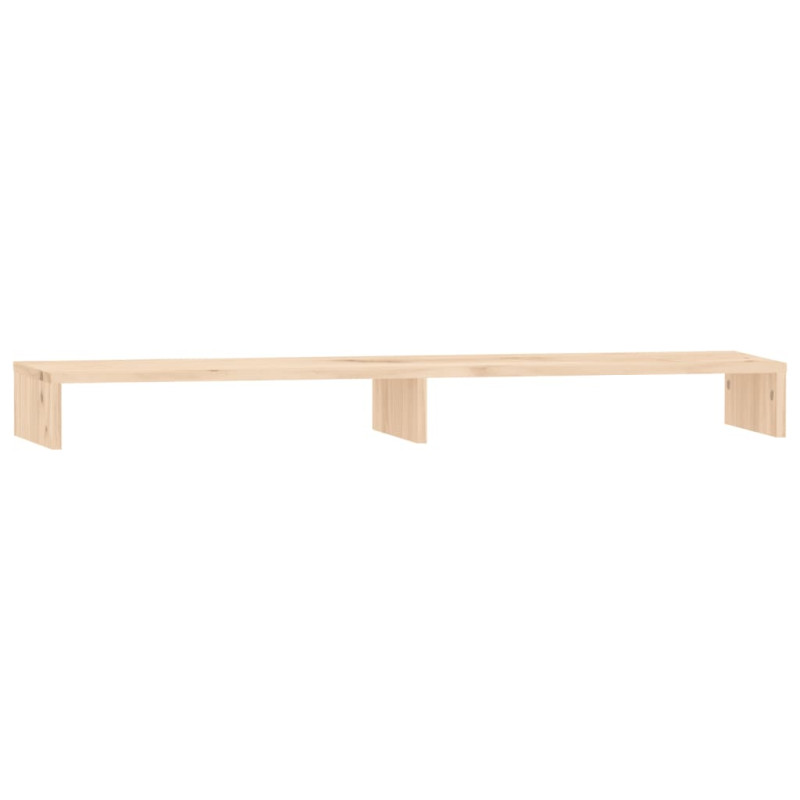 Support pour moniteur 100x27x10 cm Bois de pin solide