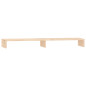 Support pour moniteur 100x27x10 cm Bois de pin solide