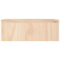 Support pour moniteur 100x27x10 cm Bois de pin solide