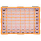 Organisateur multi tiroirs avec 64 tiroirs 52x16x37,5 cm